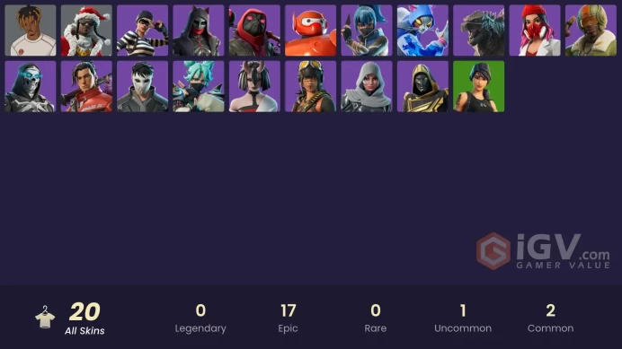[PC/PSN] 20 skins | Slayer Juice WRLD | Santa Dogg | Shadow Blade Hope | Aerial Assault Bomber | Skull Commander | The Night Rose | Nyanja