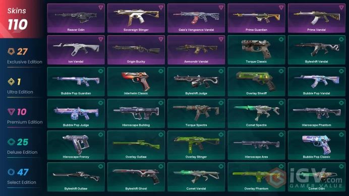U/TR 84865 VP VCT 2025 Karambit VCT25 x BLG Classic Kuronami no Yaiba Singularity Butterfly Knife Mystbloom Phantom EX.O Edge Arcane Vandal