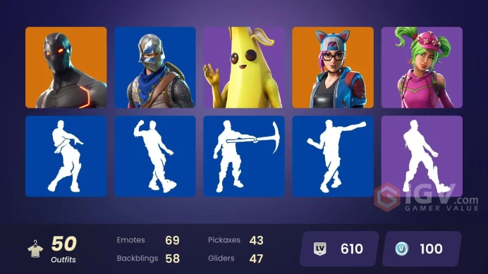 [PC/PSN/XBOX][Instant change mail] 50 skins | Blue Squire | Royale Knight | Rogue Agent | Zenith | Valor | Dire | Omega