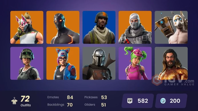 FA - [PSN/XBOX/PC] 72 skins | OG STW | Rogue Agent | Trailblazer | Havoc | Spike | Sub Commander | Shogun | Deadeye | Lynx | Fade | 1800 VB