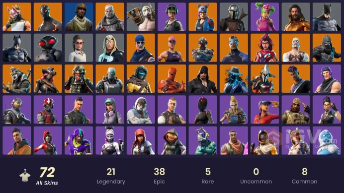 FA - [PSN/XBOX/PC] 72 skins | OG STW | Rogue Agent | Trailblazer | Havoc | Spike | Sub Commander | Shogun | Deadeye | Lynx | Fade | 1800 VB