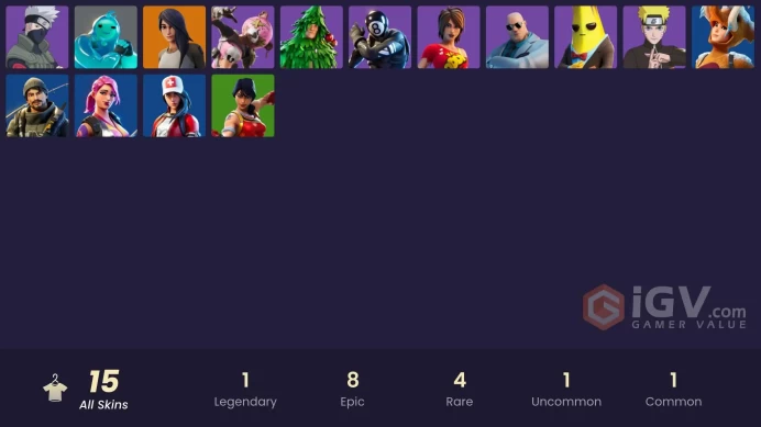 13970[PC/PSN/XBOX]Naruto Uzumaki|Gear Specialist Maya|Rippley vs Sludge|Lt. Evergreen|Brutus|Ragsy|Kakashi Hatake|Agent Peely|