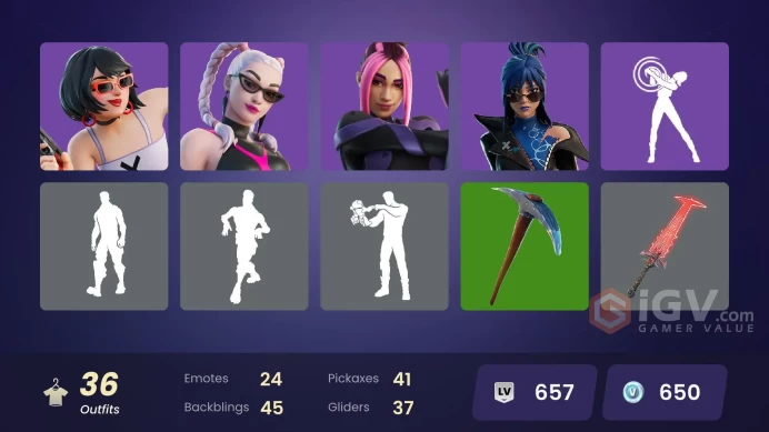 [PC/XBOX] 36 skins | Omega Knight | Kait Diaz | Combat Elite | Ascension Nezumi | The Ageless Champion mssh1085