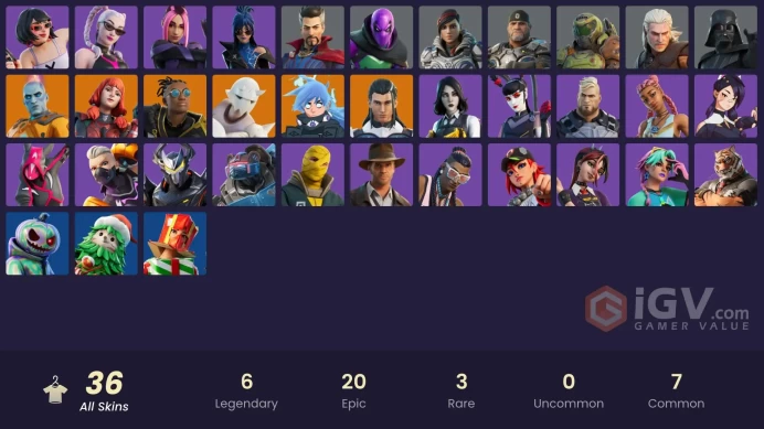[PC/XBOX] 36 skins | Omega Knight | Kait Diaz | Combat Elite | Ascension Nezumi | The Ageless Champion mssh1085