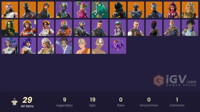 [PC/PSN] 29 skins | The Reaper | Elite Agent | Rogue Agent | Drift Stage 5 | Mako | Take The L | mssh663