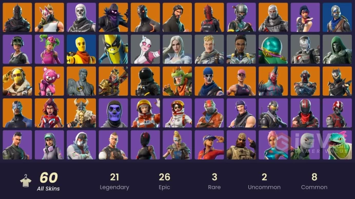 [PC/PSN] 59 skins | OG STW | Og Skull Trooper | Black Knight | Sparkle Specialist | The Reaper | Blue Squire | Royale Knight | 450 VB
