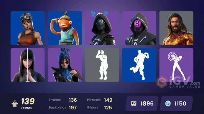 spent 442$ [PC/PSN/XBOX/NINTENDO] 121 skins | | Renegade Raider | Ronin | Torin | The Ageless | Nezumi | Joey | Omegarok | Oblivion G33