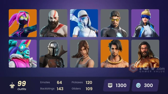[PC/XBOX] 97 skins | | Kratos | Neo Versa | Vi | Fade | Spectra Knight | Era | Spire Assassin | Predator | Menace G67