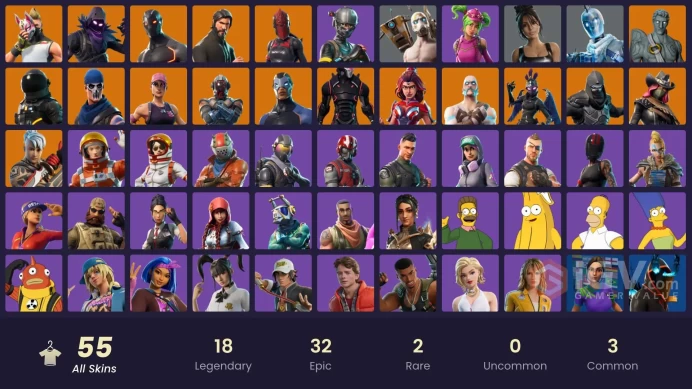 spent 114$ [PC/PSN/NINTENDO] 39 skins | | The Reaper | Elite Agent | Omega (stage 5) | Rogue Agent | Valor | Red Knight | Calamity G57