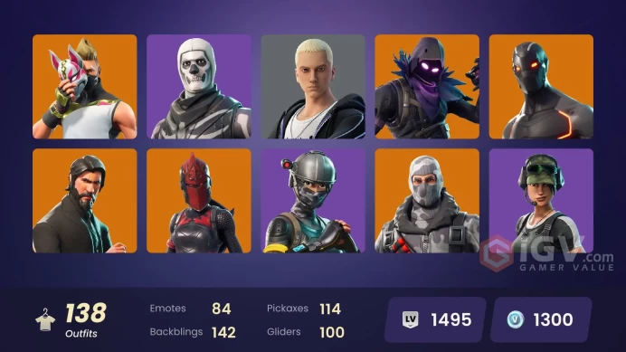[PC/PSN/XBOX] FA 138 SKINS | OG STW | THE REAPER | SKULL TROOPER | ELITE AGENT | OMEGA | TRAILBLAZER | RUST LORD | MERRY MARAUDER |