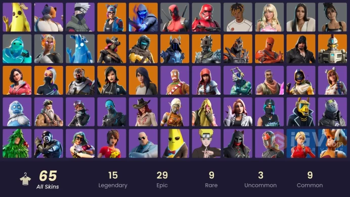 [PC/PSN/XBOX] FA 65 SKINS | MERRY MARAUDER | PEELY | AGENT PEELY | HOT MARAT | POINT IT OUT | NARUTO UZUMAKI | STAGE 4 | STAGE 4 |