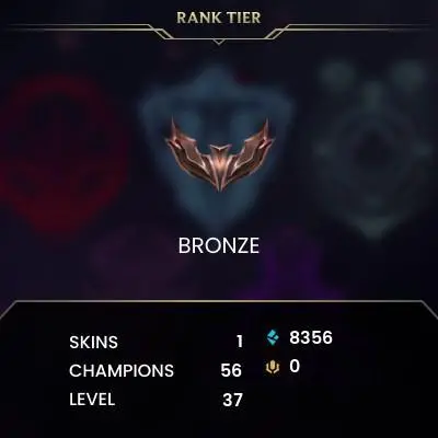 [EUW/S15-S3] - Bronze II / Fresh / Changeable Mail | Instant Delivery | Lifetime Warranty | 100% Handmade & Secure | 24/7 Support