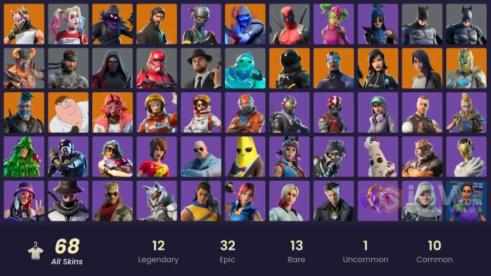 [PC/PSN/XBOX] FA 68 SKINS | THE REAPER | ELITE AGENT | RUST LORD | DARK VOYAGER | DEADPOOL | AGENT PEELY | TAKE THE L | ORANGE JUSTICE |