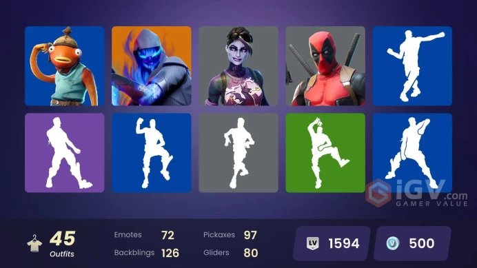 [PC/PSN/XBOX] FA 45 SKINS | OG STW | AGENT PEELY | STAGE 8 | STAGE 4 | FUSION | SORANA | GEAR SPECIALIST MAYA | DARK BOMBER |