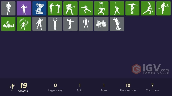11 SKINS + GALAXY + STELLAR AXE + DISCOVERY + GALACTIC DISC + HERO BAYMAX + NYANJA + DUSK KNIGHT + DAIGO + ZADIE + KENDO + THE NIGHT ROSE