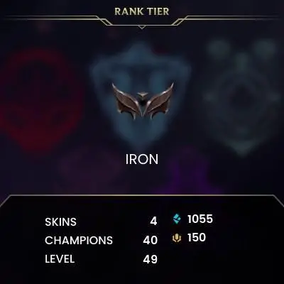 【EuW-S15/S3】 Iron IV/3 Win + Fresh + Changeable Mail + Instant Delivery + Lifetime Warranty + 100% Handmade & Secure + 24/7 Support