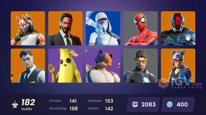 [PC/PSN/XBOX] 182 skins | Eon | Master Chief | Gold Midas | Gold Brutus | Ronin | Zenith | Predator | Menace |Y304