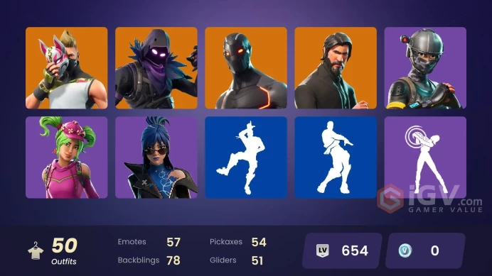 FA - [XBOX/PC] 50 skins | The Reaper | Elite Agent | Rogue Agent | Dark Voyager | Enforcer | Zeus | Drift | Calamity | The Visitor |Battle Hound