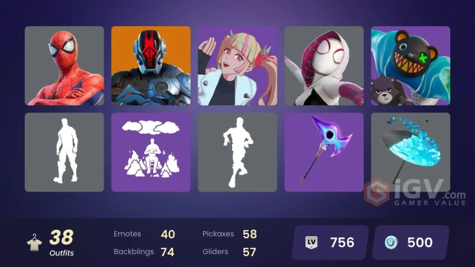 [ALL PLATFORMS]-38 Skin-FULL ACCESS-