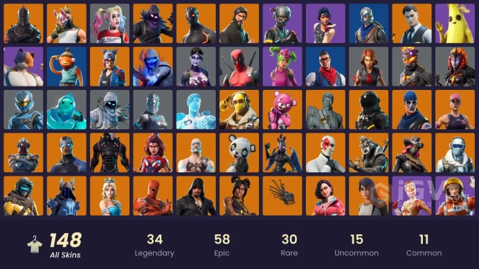 [PC/PSN/SWITCH] 147 skins | OG STW | Black Knight | Sparkle Specialist | The Reaper | Blue Squire | Royale Knight | Elite Agent |