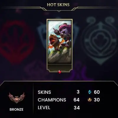 [EUW/S15-S3]- Bronze II / Fresh / Changeable Mail | Instant Delivery | Lifetime Warranty | 100% Handmade & Secure | 24/7 Support