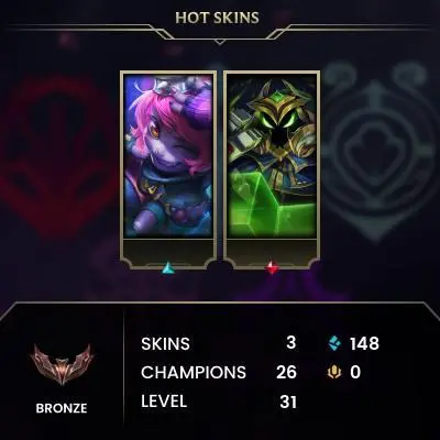 [EUW/S15-S3]- Bronze III / Fresh / Changeable Mail | Instant Delivery | Lifetime Warranty | 100% Handmade & Secure | 24/7 Support