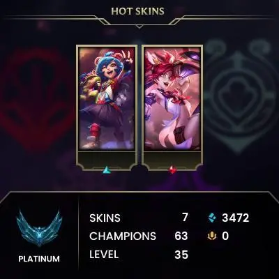 [EUW/S15-S3]- Platinum II / Fresh / Changeable Mail | Instant Delivery | Lifetime Warranty | 100% Handmade & Secure | 24/7 Support