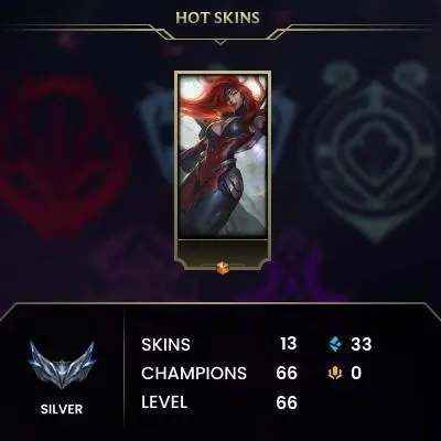 [EUW/S15-S3]- Silver II / Fresh / Changeable Mail | Instant Delivery | Lifetime Warranty | 100% Handmade & Secure | 24/7 Support