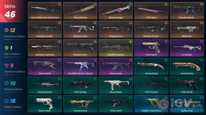 [EU/TR] %50 CHEAP VP! GLITCHPOP VANDAL | RECON BALISONG | GLITCHPOP DAGGER | RUINATION SET | ELDEFLAME OPERATOR | REAVER SHERRIFF | RANKED READY