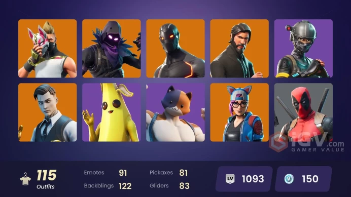 [PC/PSN/XBOX/NINTENDO] 114 skins | | The Reaper | Elite Agent | Blue Team Leader | Omega (stage 5) | Cloud Striker | Rogue Agent G80