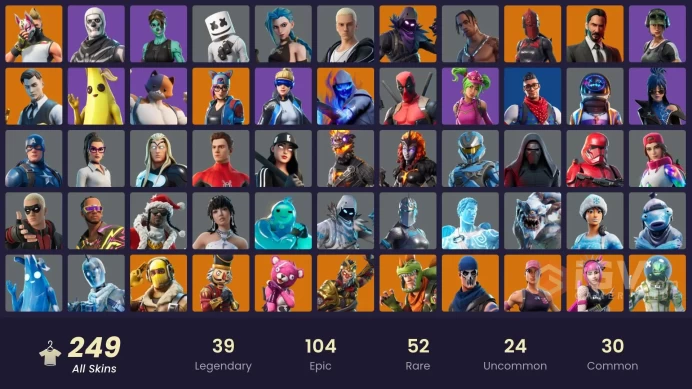 FA [PC] 221 skins | OG STW | Travis Scott | Blue Team Leader | Neo Versa | Astro Jack | Gold Midas |
