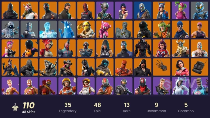 [PC] 107 skins | OG STW | Black Knight | Sparkle Specialist | The Reaper | Blue Squire | Royale Knight | Elite Agent | Omega (stage 5) | Grind 