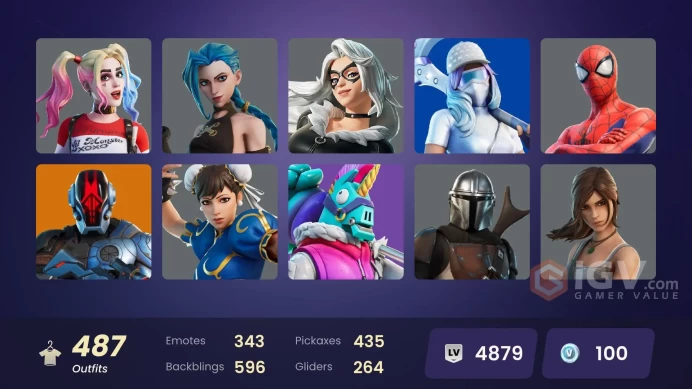490 skins(you can linked all platform| New Save The World  ) 2321
