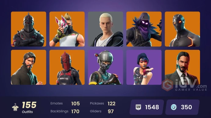 [PC] 145 skins | Black Knight | Sparkle Specialist | The Reaper | Blue Squire | Royale Knight | Elite Agent | Blue Team Leader | Take The L | 