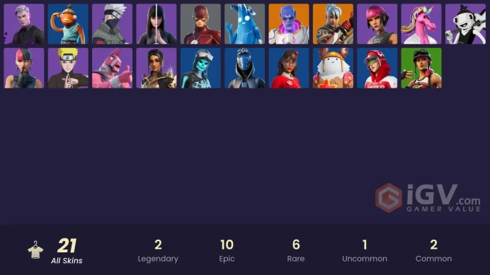 [PC/PSN/XBOX][Changeable mail] 21 skins | Sultura | Naruto Uzumaki | Kymera | Ronin | Polar Peely | The Flash | Charlotte