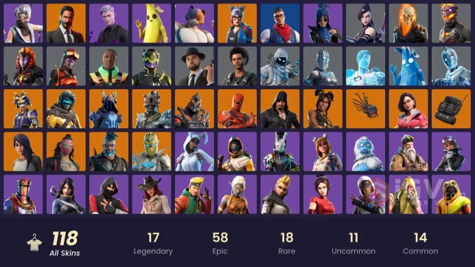 [PC/XBOX] FA 118 SKINS | IKONIK | PEELY | AGENT PEELY | POINT IT OUT | REDCAP | WORLD WARRIOR | PRODIGY | EXPLORER EMILIE | STAGE 4 | GOLD |