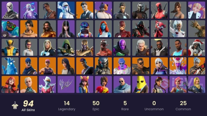PC/PSN/Xbox/Nintendo 94 skins | OG STW | Galaxy | Travis Scott | Astro Jack | Gold Midas | Snake Eyes | Joey | Torin | Paradigm (Reality-659)