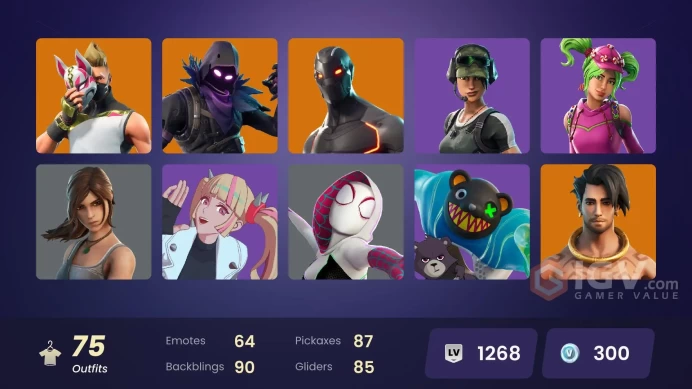 [PC/PSN/XBOX] FA 75 SKINS | OG STW | OMEGA | TRAILBLAZER | LARA CROFT | MAKO | ORANGE JUSTICE | BLUE TEAM LEADER | BLUE STRIKER |