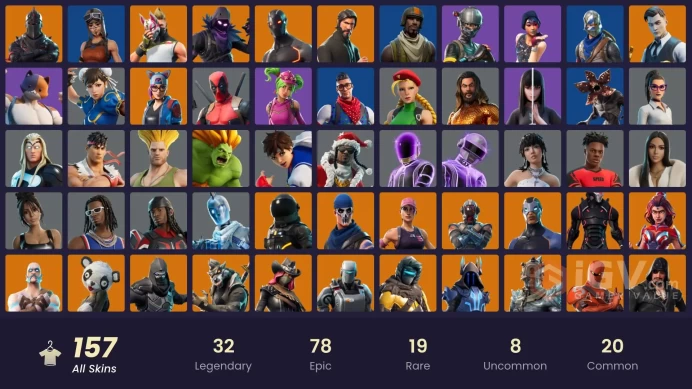 [PC] 156 skins | OG STW | Renegade Raider | Black Knight | Sparkle Specialist | The Reaper | Blue Squire | Royale Knight | 500 VB