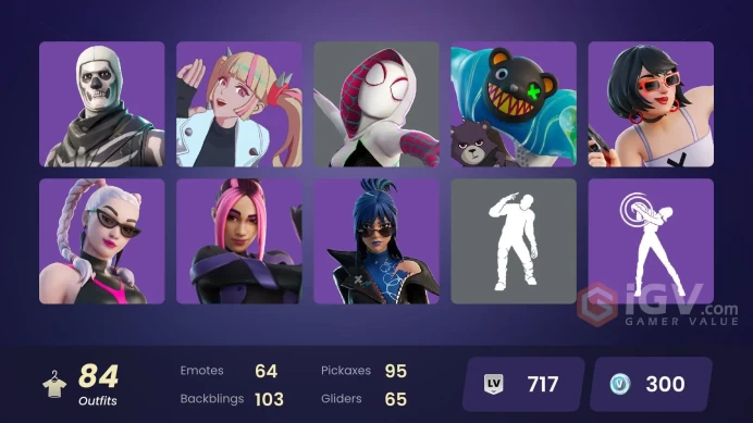  [PC/PSN/XBOX/NINTENDO] 84 skins | Aura | Son Goku | Goku Black | Anakin Skywalker | MrBeast | Paradigm (Aurelian) | Ascension Nezumi ZAK266