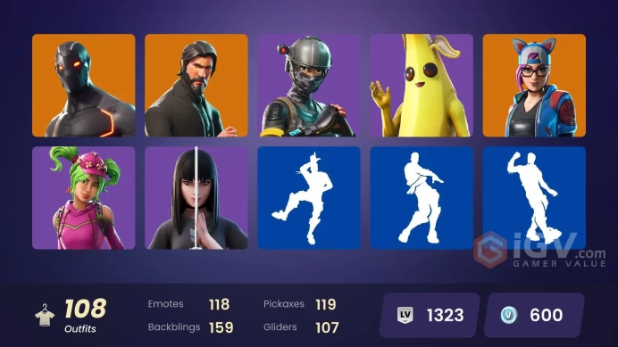 FA - [PSN/PC] 108 skins | The Reaper | Elite Agent | Rogue Agent | Dark Voyager | Polarity | Ruin | Blackheart | Calamity | Luxe | Hybrid | 