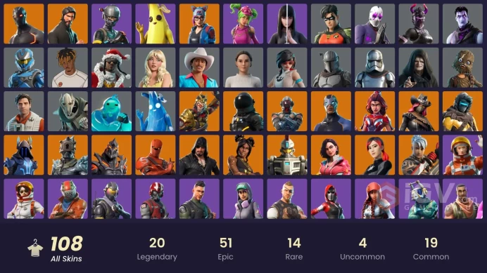 FA - [PSN/PC] 108 skins | The Reaper | Elite Agent | Rogue Agent | Dark Voyager | Polarity | Ruin | Blackheart | Calamity | Luxe | Hybrid | 