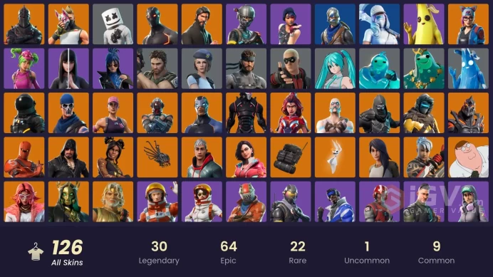 FA - [XBOX/Nintendo/PC] 125 skins | OG STW | Black Knight | Sparkle Specialist | The Reaper | Blue Squire | Royale Knight | Elite Agent | Floss