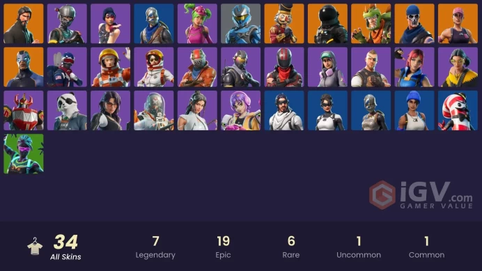 FA - [XBOX/Switch/PC] 34 skins | OG STW | Sparkle Specialist | The Reaper | Blue Squire | Royale Knight | Elite Agent | Blue Team Leader |Floss 