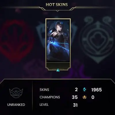 [Code 8921] Level 31 + 2 Skins / Very Cheap