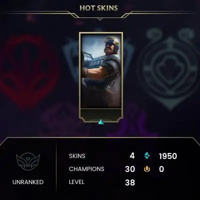EUNE Christmas prices Hanld leveled Smurf account