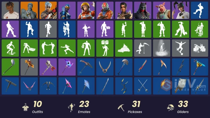 [PC/PSN/XBOX] FA 10 SKINS | RUST LORD | TAKE THE L | LOVE RANGER | RONIN | SLAYER JUICE WRLD | FELINA | PIG THE BUTCHER | YUKI YUBARI |
