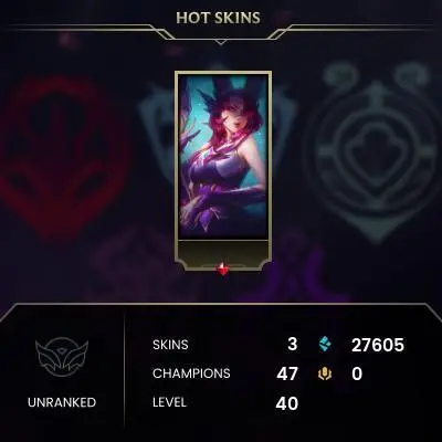 [EUW] SEASON 16 Unranked - S15 Platinum 3 - 27K Be - Honor 4 - Instant Delivery