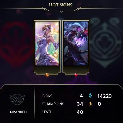 [EUW] SEASON 16 Unranked - S15 Platinum 2 - 53 Winrate - 14K Be - Honor 3 - Instant Delivery