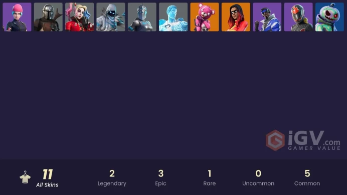 [PC/PSN/XBOX] 11 skins | Wildcat | Blue Striker | Joltara | Cuddle Team Leader | Mandalorian | Frozen Love Ranger | Frozen Raven | Frozen Red Kn